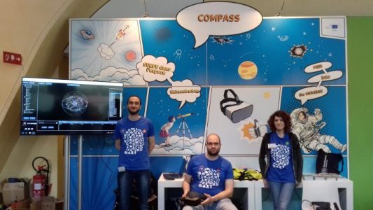 COMPASS team at the OpenDay of the European Institutions