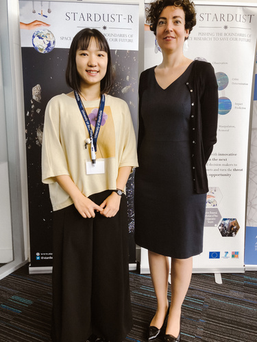 Simeng Huang and Gabriella Gaias at the 10th IWSCFF