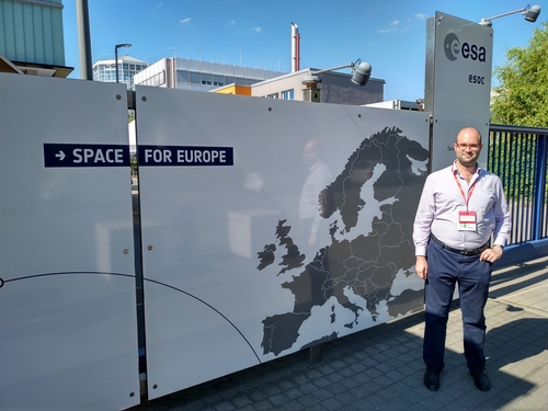 Juan Luis Gonzalo at ESA's Space Engineering and Technology Final Presentation Days 2019