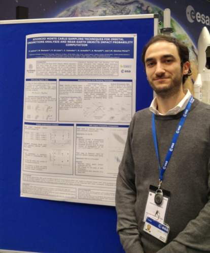 Matteo Romano at ESA NEO and debris detection conference