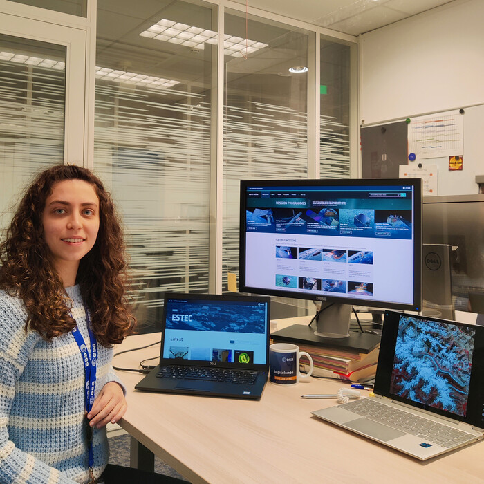 Francesca Scala’s research stay at the European Space Research and Technology Centre